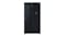 Haier 574L Side by Side Fridge Freezer with Water Dispenser - Black (HRF575XC)