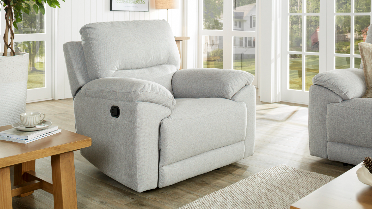 Featherstone Fabric Recliner Chair