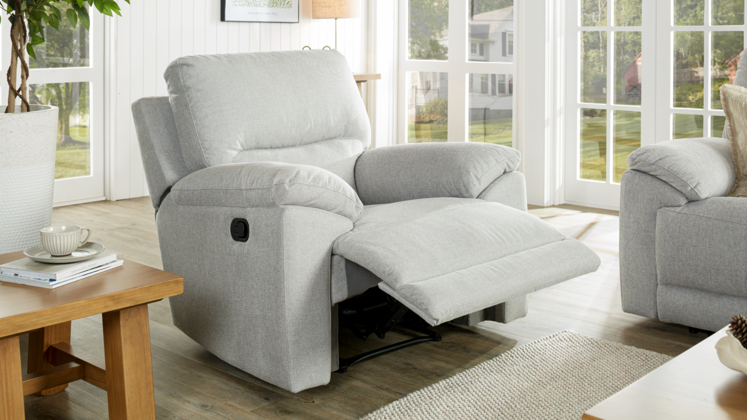 Featherstone Fabric Recliner Chair