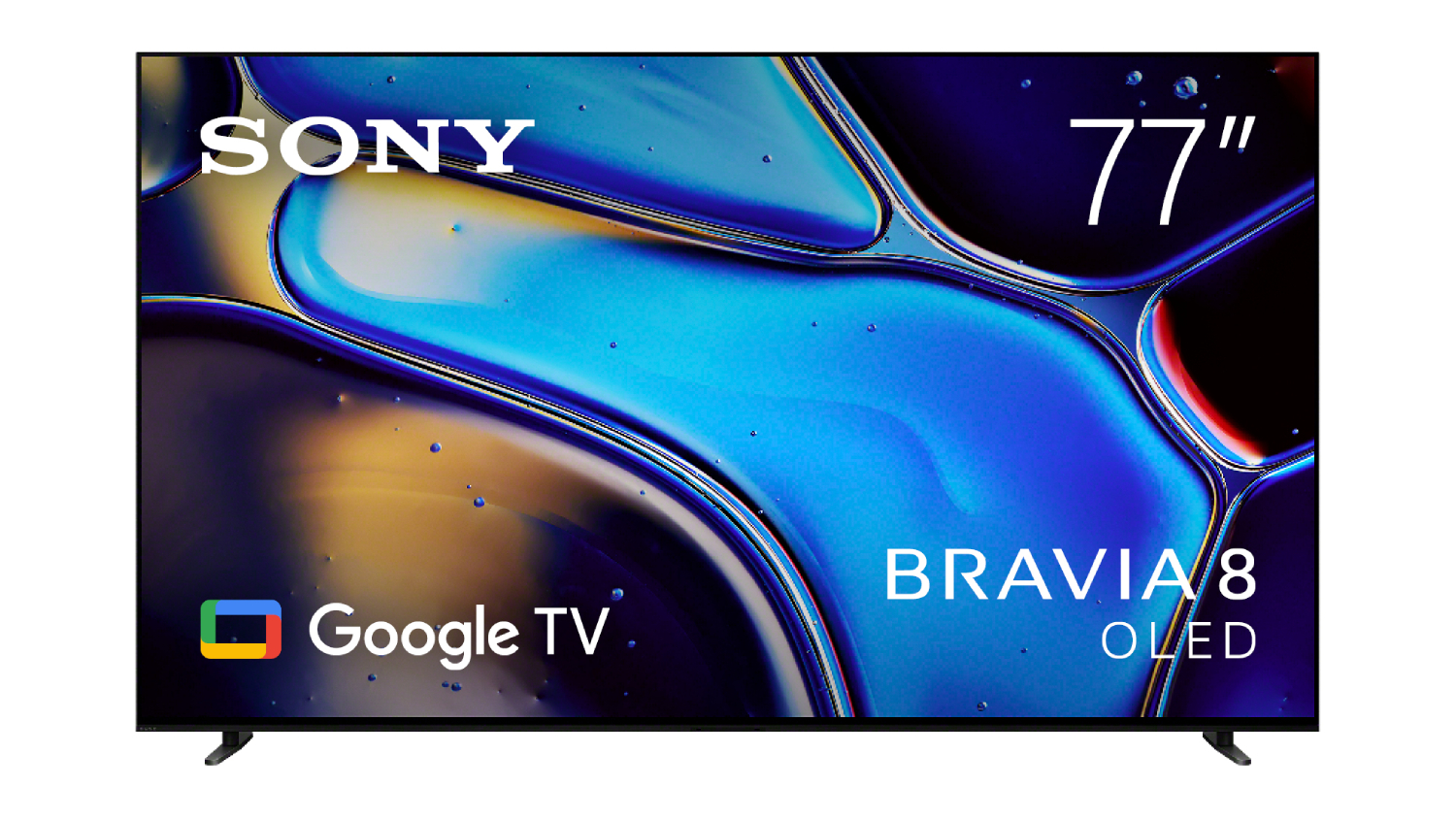 Sony 77" BRAVIA 8 Smart 4K Google OLED TV (2024)