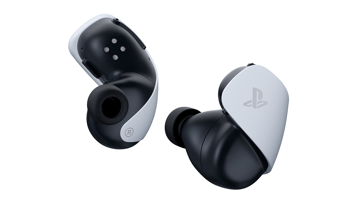 Sony Pulse Explore True Wireless In-Ear Gaming Headset for PlayStation - White & Black