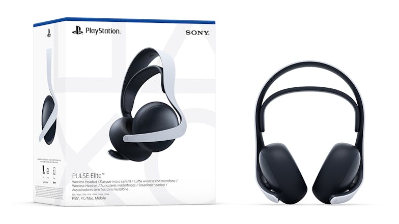 Sony Pulse Elite Wireless Gaming Headset for PlayStation - White & Black