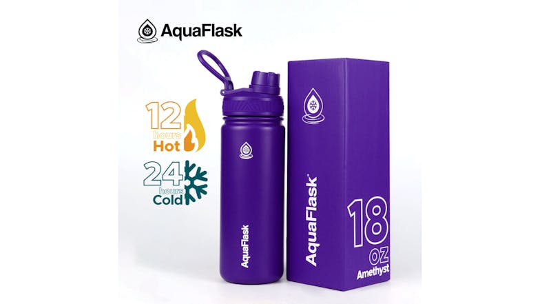 AquaFlask Original Water Bottle 532ml - Amethyst