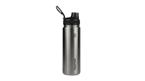 AquaFlask Original Water Bottle 532ml - Silver Steel