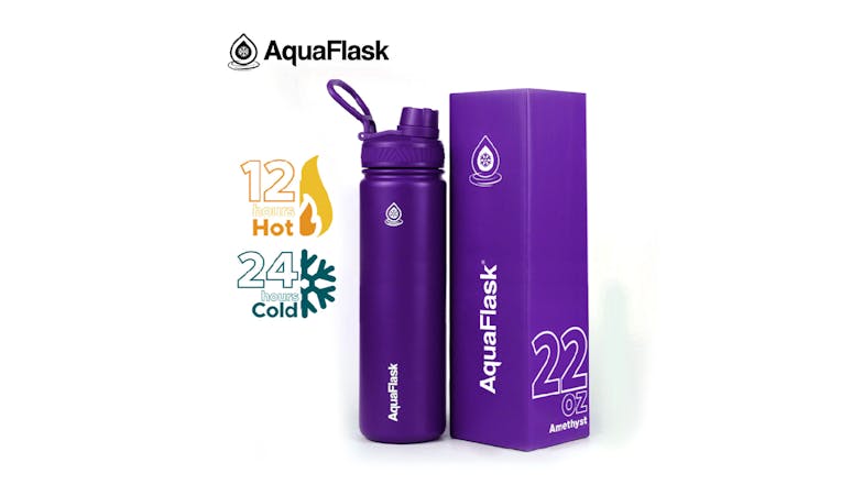 AquaFlask Original Water Bottle 650ml - Amethyst