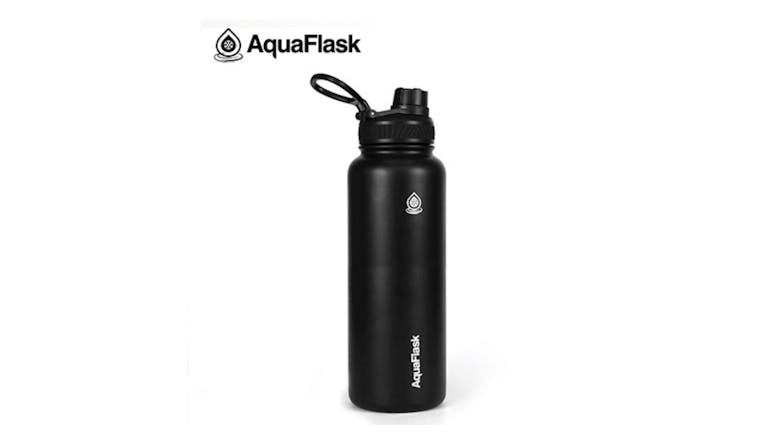 AquaFlask Original Water Bottle 1.18L - Space Black