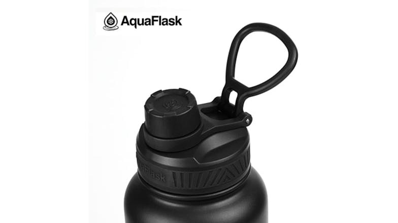 AquaFlask Original Water Bottle 1.18L - Space Black