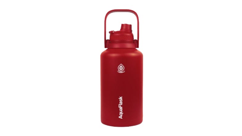 AquaFlask Original Water Bottle 1.89L - Cherry Red