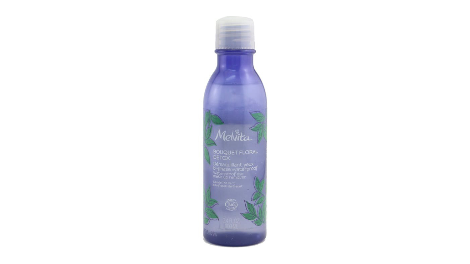 Melvita Bouquet Floral Detox Bi-Phase Waterproof Eye Make-Up Remover - 100ml/3.4oz