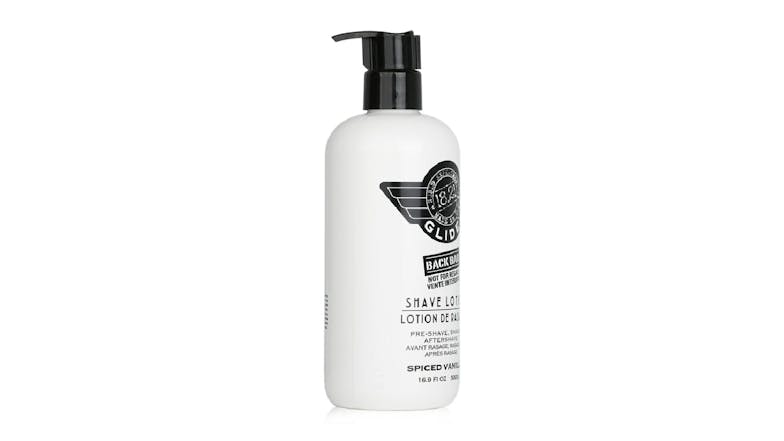 18.21 Man Made Shaving Glide - # Spiced Tobacco (For Any Skin + Any Razor) (Salon Size) - 500ml/16.9oz