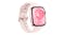 Huawei Watch Fit 3 Smartwatch - Aluminum Alloy Case with Pink Fluoroelastomer Strap (GPS, Bluetooth)