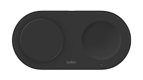Belkin BoostCharge Pro 15W 2-in-1 Magnetic Wireless Charging Pad with Qi2 - Black