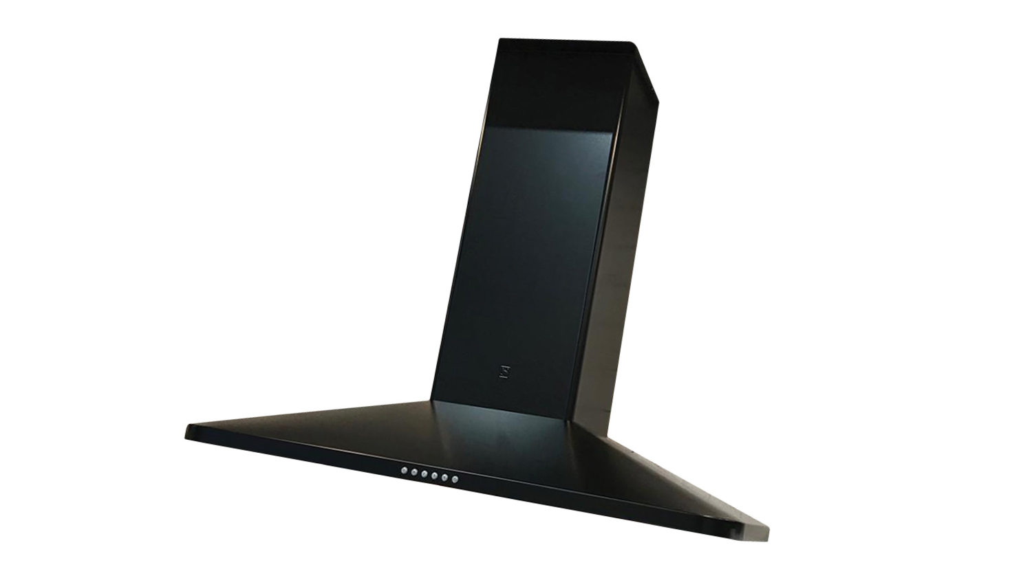 Sirius 90cm Pyramid Chimney Wall Mounted Rangehood - Black (SL22ELEM90B)