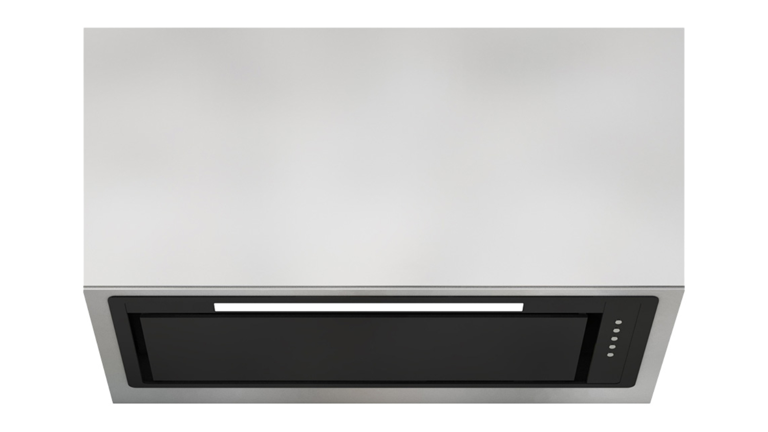 Sirius 85cm Undermount Integrated Rangehood with Heated Glass - Black (SL927ELH85)