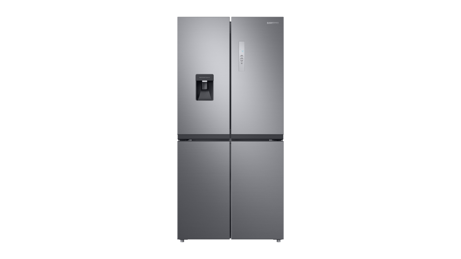Samsung 488L Quad Door Fridge Freezer with Water Dispenser Silver