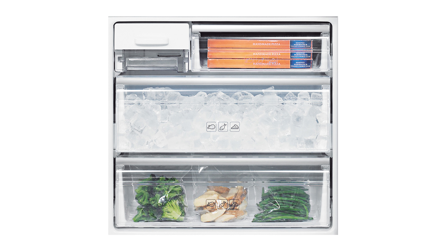 Samsung 427L Bottom Mount Fridge Freezer Silver (RL40B4SBASL/SA