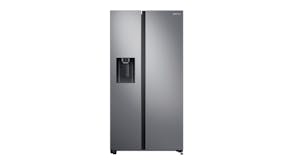 Samsung 635L Side by Side Fridge Freezer with Ice & Water Dispenser - Silver (RS65R5435M9/SA)