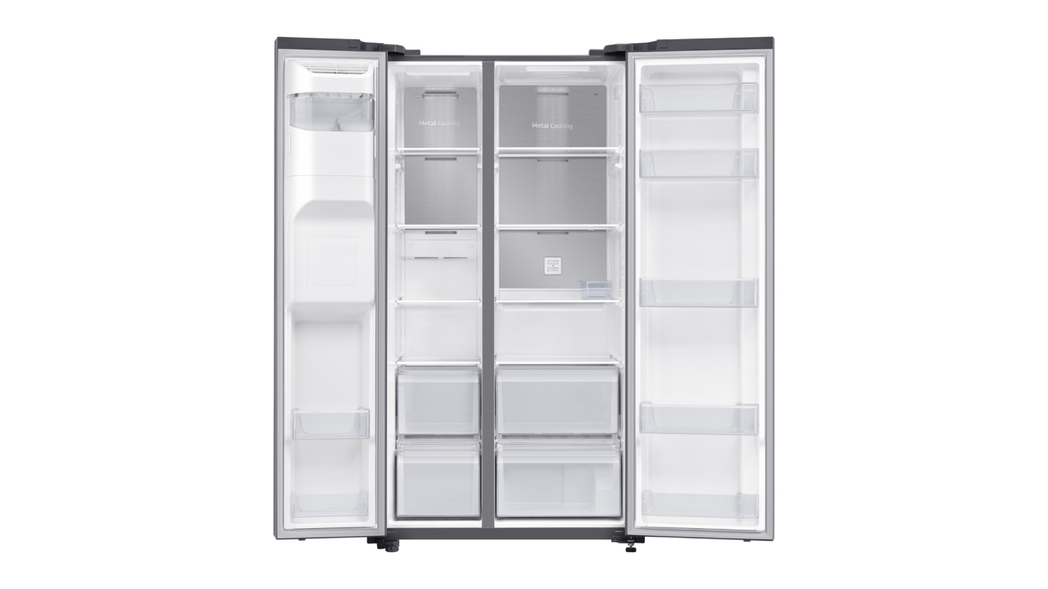 Samsung 635L Side by Side Fridge Freezer with Ice & Water Dispenser