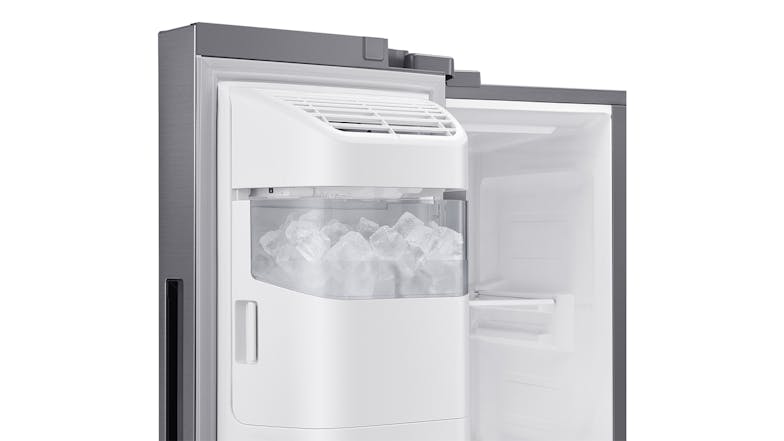 Samsung 635L Side by Side Fridge Freezer with Ice & Water Dispenser - Silver (RS65R5435M9/SA)