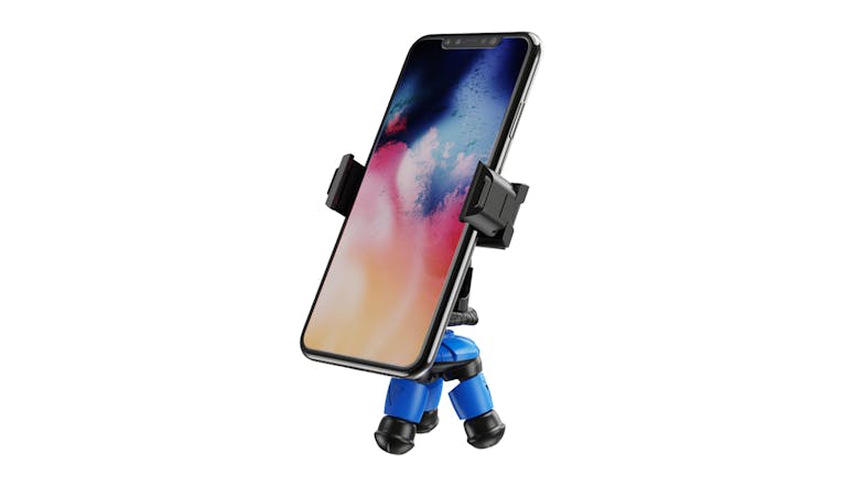 Apexel Portable Detachable Octopus Tripod for Mobile Phone/Camera - Black/Blue (APL-JJ07)