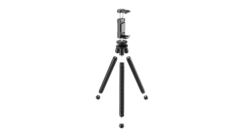 Apexel Portable Detachable Octopus Tripod for Mobile Phone/Camera - Black/Blue (APL-JJ07)