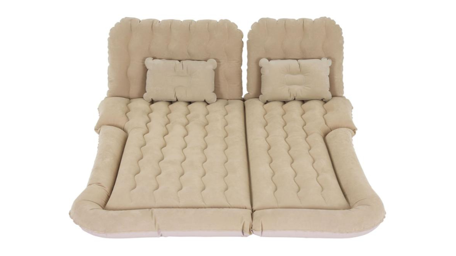 Weisshorn Inflatable Car Mattress 175 x 130cm - Beige