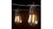 New Aim Outdoor LED S14 String Festoon Lights 59m - Warm White/White