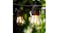 New Aim Outdoor LED S14 String Festoon Lights 59m - Warm White/White