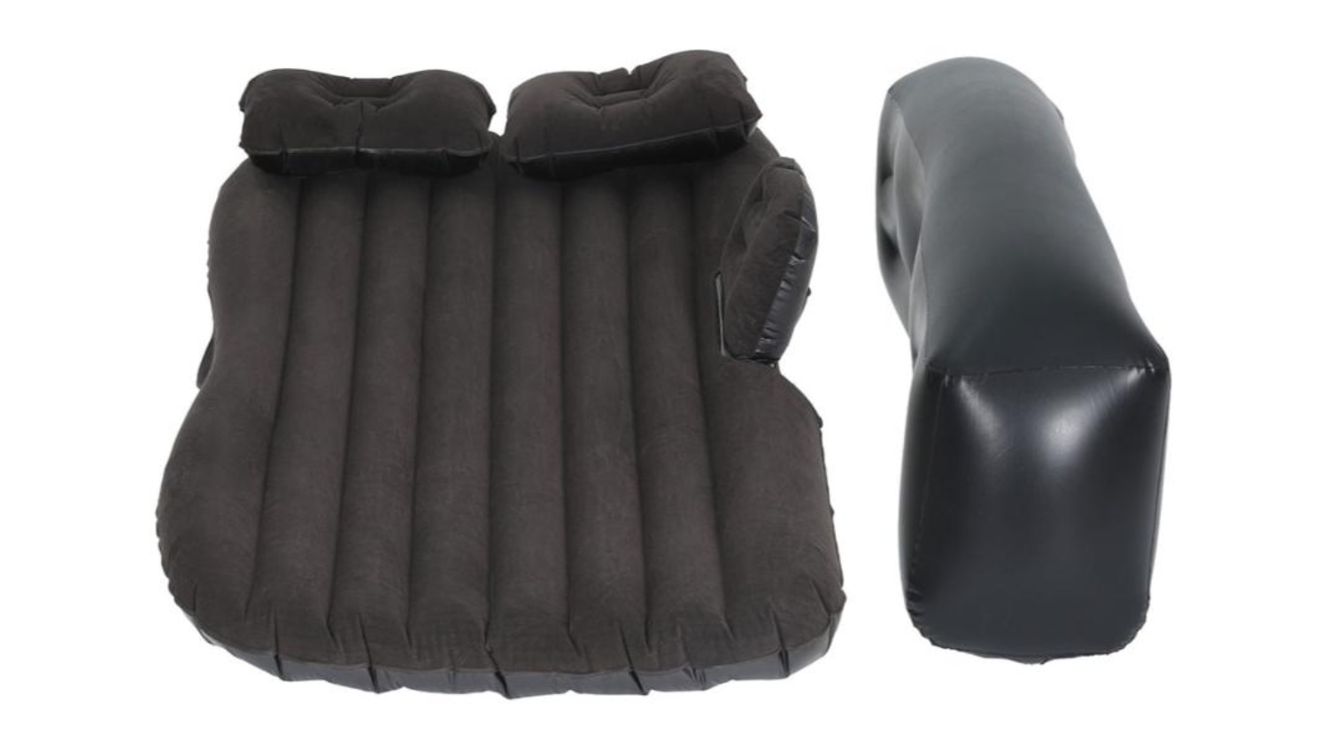 Weisshorn Inflatable Car Mattress 134 x 78cm - Black