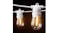 New Aim Outdoor LED S14 String Festoon Lights 41m - Warm White/Black