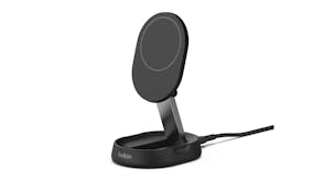 Belkin BoostCharge Pro 15W Magnetic Wireless Convertible Charging Stand with Qi2 - Black