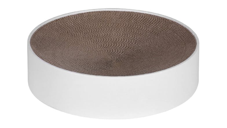 i.Pet Round Concave Cardboard Cat Scratch Pad