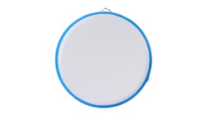 Everfit Inflatable Round Air Track Mat 1m x 1m - Blue