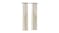 Artiss Multi-Layer Eyelet Sheer Curtains with Blackout Lining 132 x 160cm 2pcs. - Beige