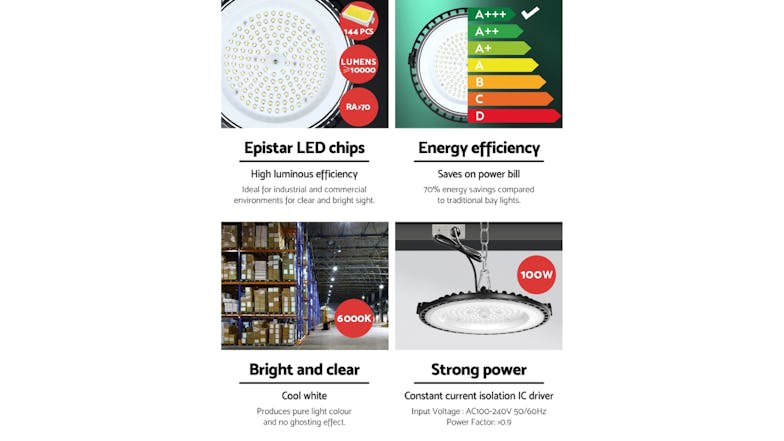 Leier Wide Beam LED Industrial Light 200W