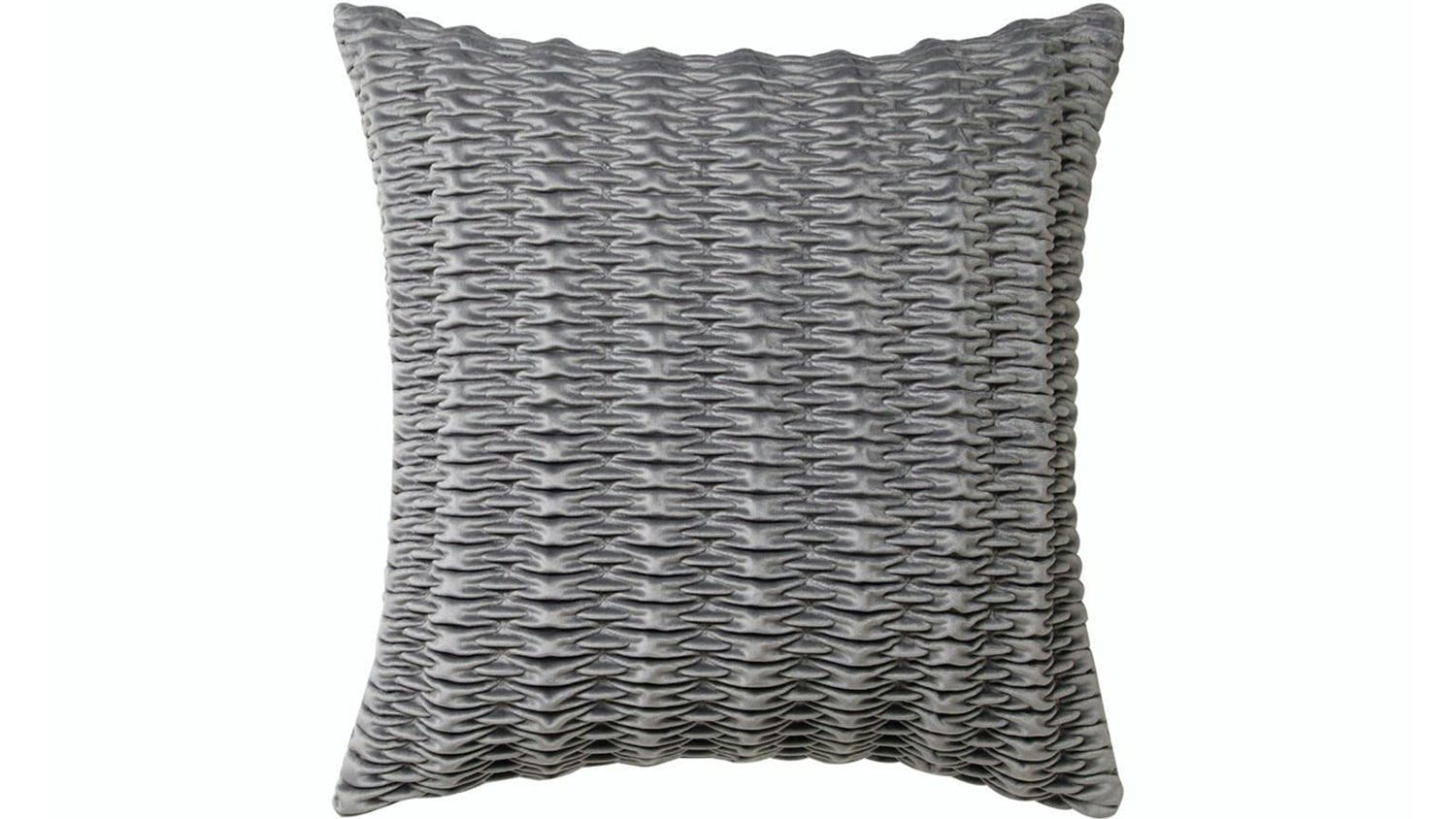 Loxton Square Cushion by Private Collection - Silver