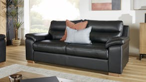 Opulence 3 Seater Leather Sofa