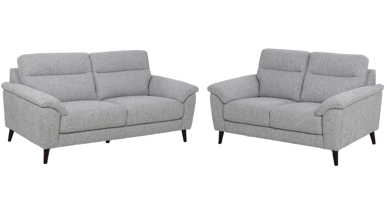 Palma 2 Piece Fabric Lounge Suite
