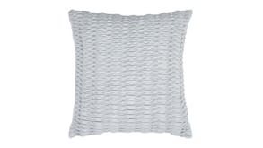 Loxton Square Cushion by Private Collection - Platinum