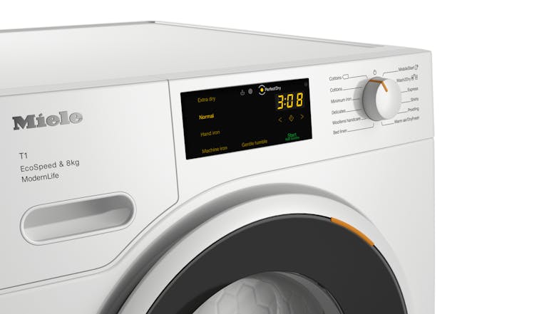 Miele 8kg 12 Program Heat Pump Condenser Dryer - Lotus White (TWD 660 WP/11621390)