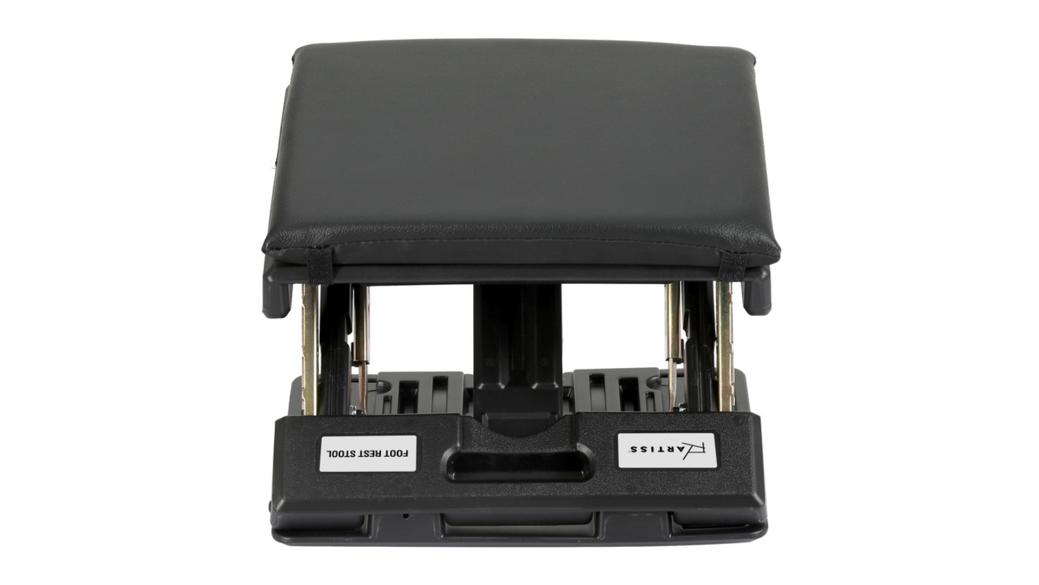 Artiss Padded Adjustable Footrest with Pressure Point Nubs - Black