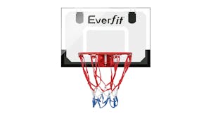 Everfit Mini Basketball Hoop with Backboard 58.5cm - White/Black
