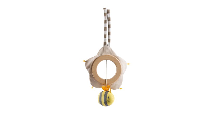 Hape Fabric Music Making Cradle Dangler - Billi Bee