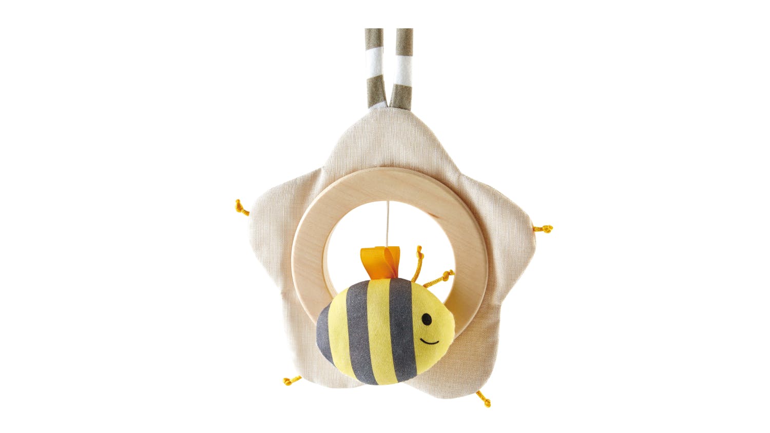 Hape Fabric Music Making Cradle Dangler - Billi Bee