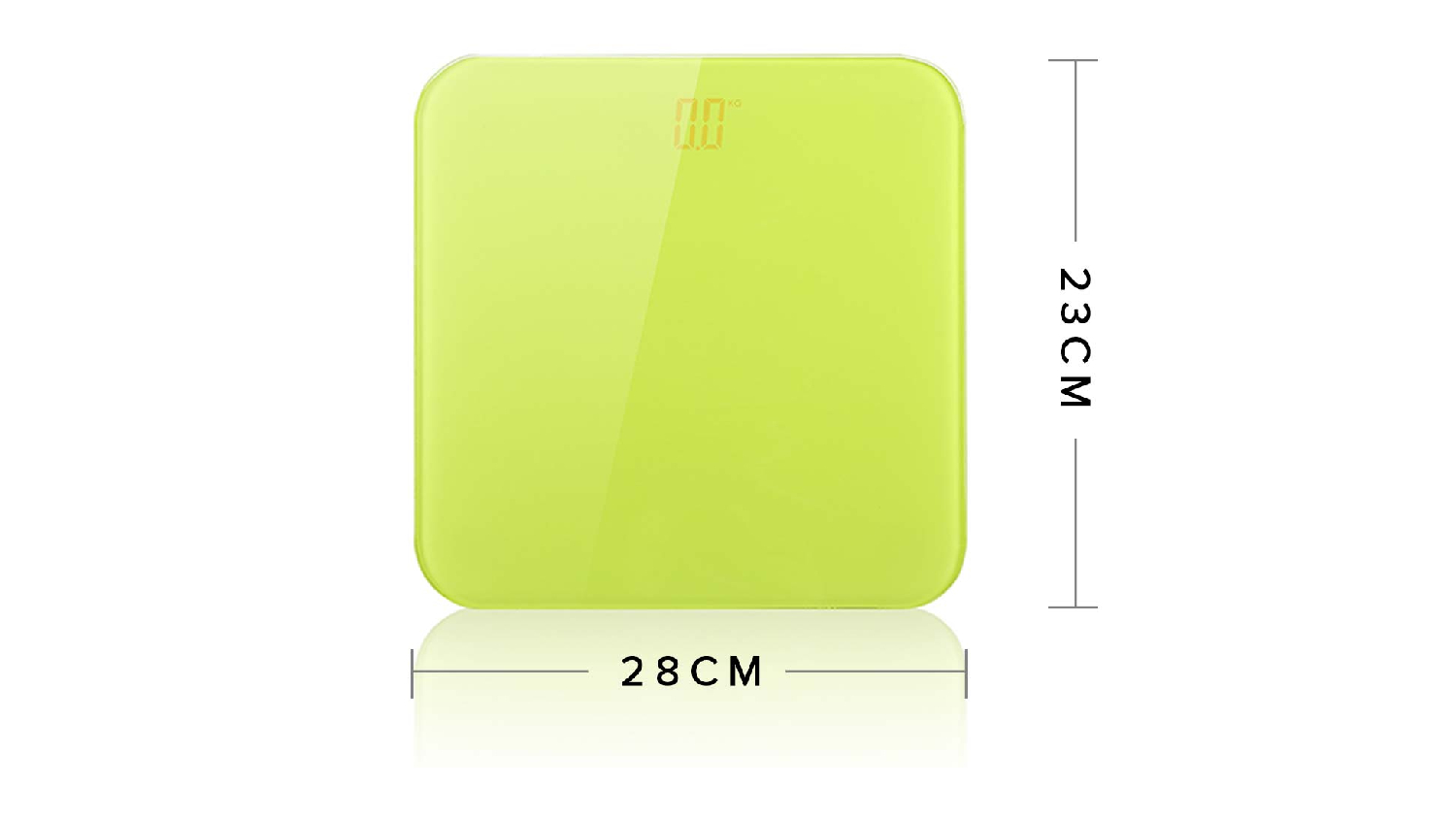 SOGA LCD Digital Fitness Scales 2pcs. - White/Blue