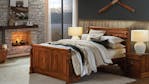 Clevedon Queen 3 Piece Bedside Bedroom Suite - Tall