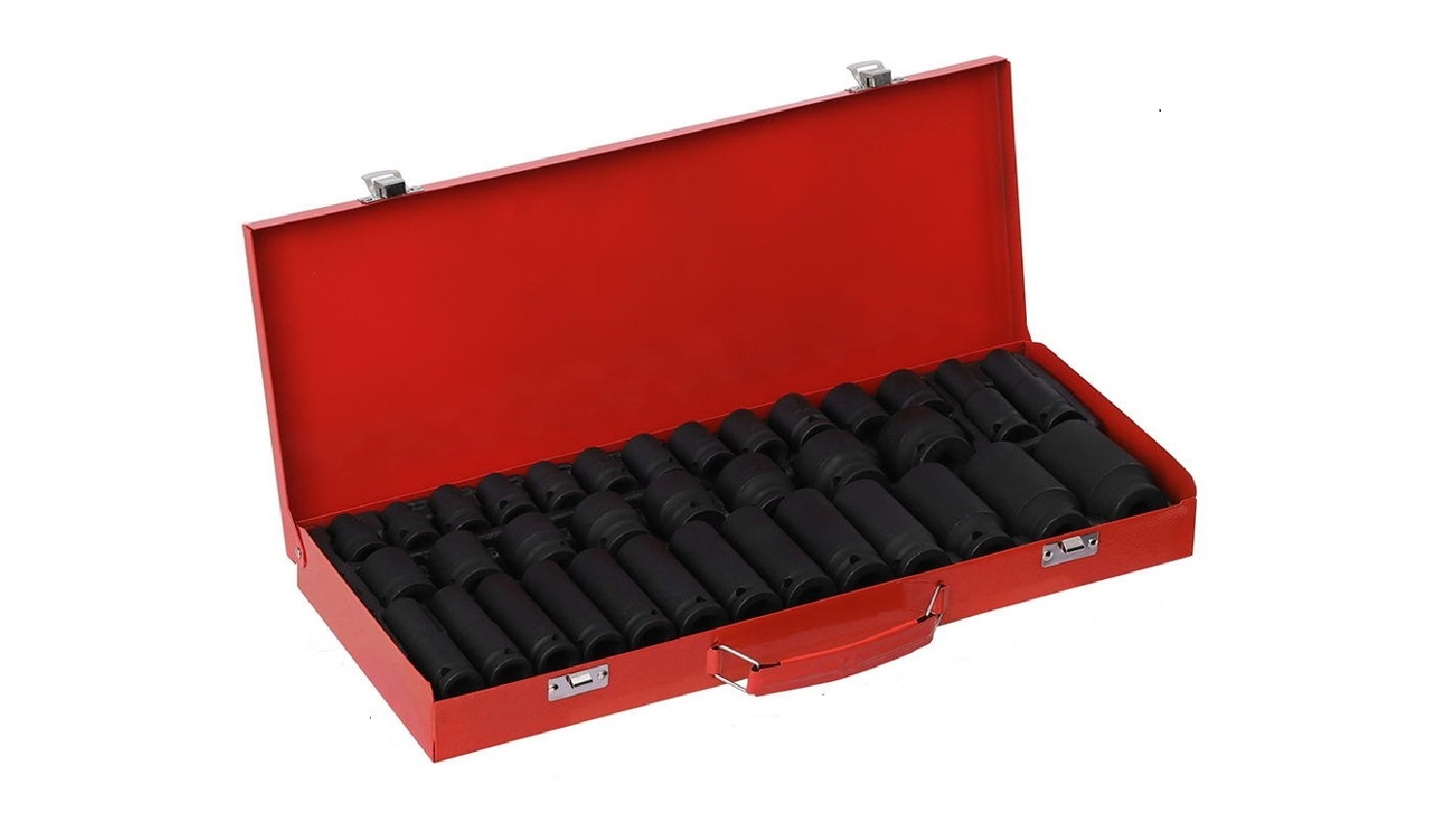 Giantz Impact Drive Socket Set 35pcs. - Matte Black