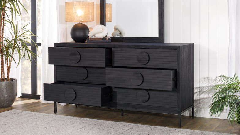 Meika 6 Drawer Dresser