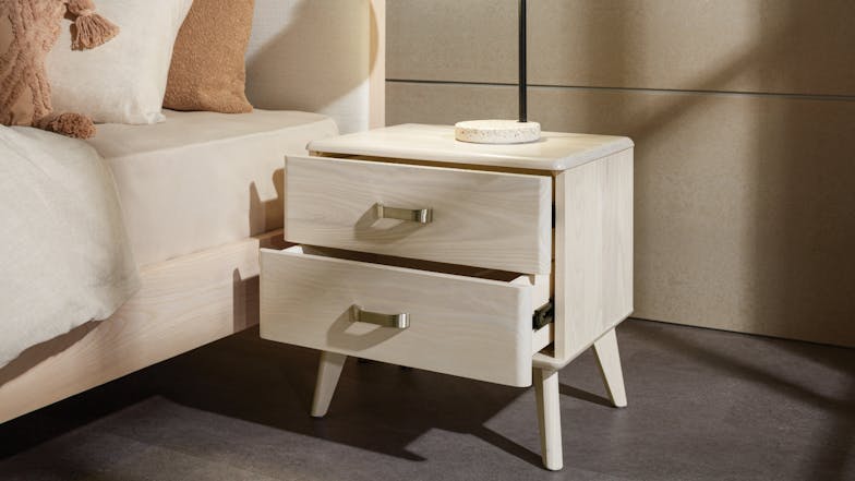 Melba King Single 2 Piece Bedside Bedroom Suite