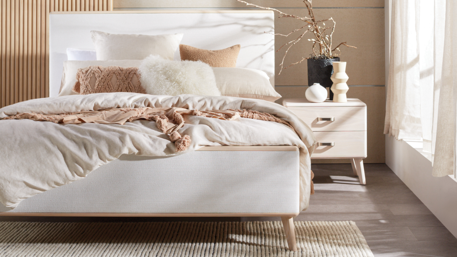 Melba King Single 2 Piece Bedside Bedroom Suite Harvey Norman New Zealand